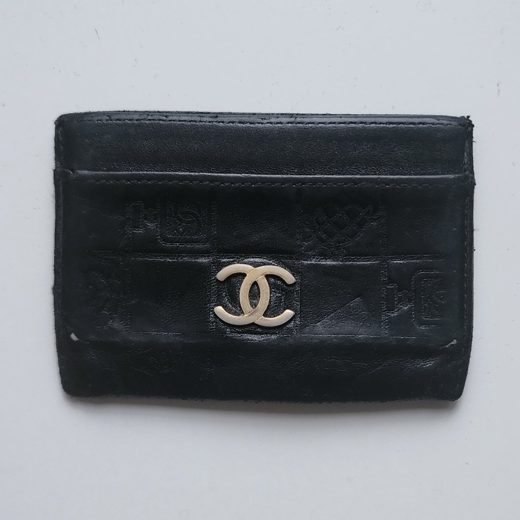 Authentic And Vintage Chanel Card Holder  Unisex